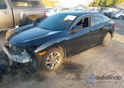 2017 Honda Civic Ex from USA, damaged, VIN 19XFC2F85HE052866